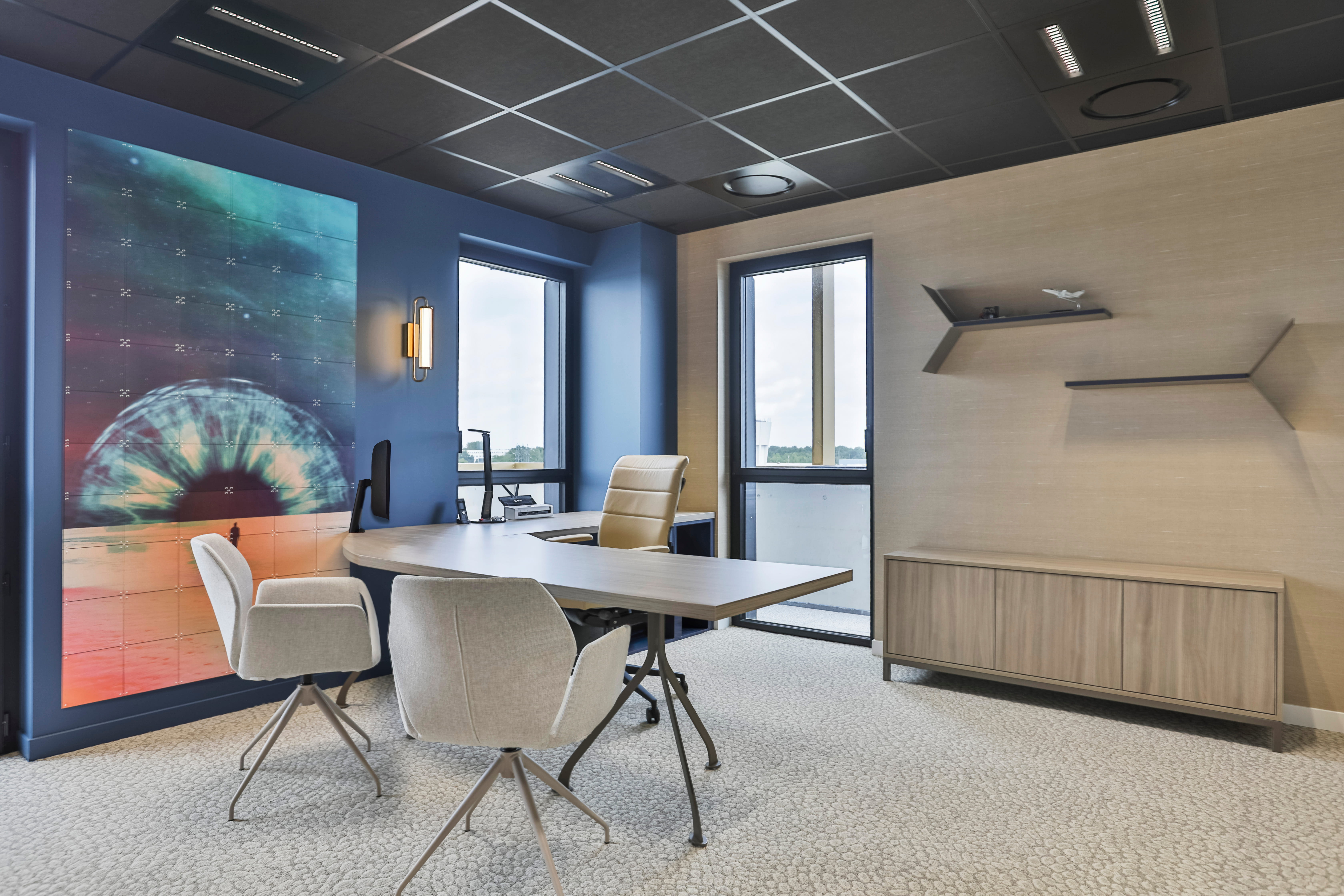 Aménagement d'un Plateau de bureau